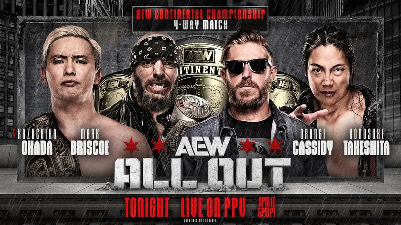 aew all out card is stacked! Heres everything you need to know to watch!