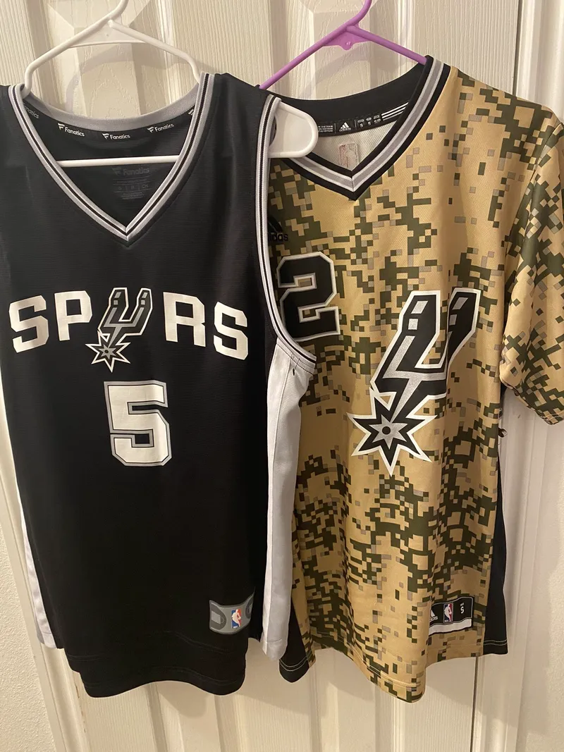 San Antonio Spurs Camouflage Jersey: Show Your Support, Shop Now!
