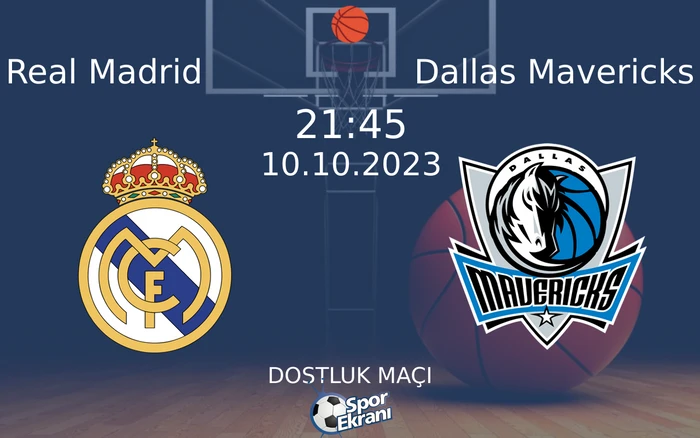 Easy Prediction for Dallas Mavericks vs Real Madrid Friendly Match.